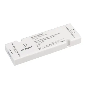 Блок питания ARV-SP-24060-FLAT (24V 2.5A 60W IP20) Arlight 059050 Блок питания ARV-SP-24060-FLAT (24V 2.5A 60W IP20) Arlight 059050