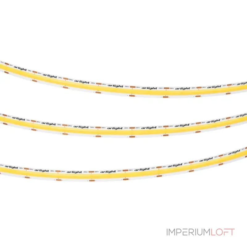 Светодиодная лента COB-X576-10mm 24V Warm3500 (15 W/m IP20 5m 150 лм/Вт) Arlight 059120 (цена за метр, лот от 5 м)
