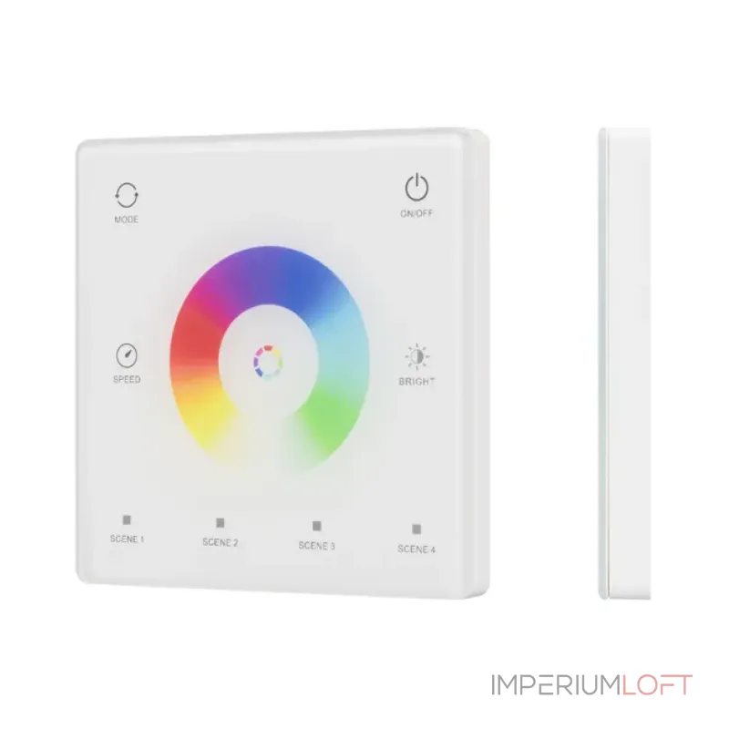 Сенсорная панель SMART-SPI-801-11-4SC-RGBW-SUF White (3V 2.4G IARL IP20) Arlight 059244 Сенсорная панель SMART-SPI-801-11-4SC-RGBW-SUF White (3V 2.4G IARL IP20) Arlight 059244