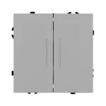 Механизм выключателя двухклавишный проходной LED SWT-NOBE-MKP2-SFPL-L-IS (230V 10A) Arlight 059415