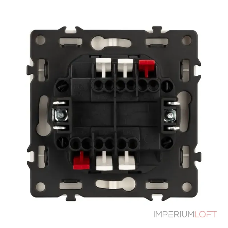 Выключатель проходной 2 клавишный софт-тач SWT-MKP2-SFPL-CA (250V 10A) Arlight 059422(1)