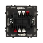 Выключатель проходной 2 клавишный софт-тач SWT-MKP2-SFPL-IS (250V 10A) Arlight 059423(1)