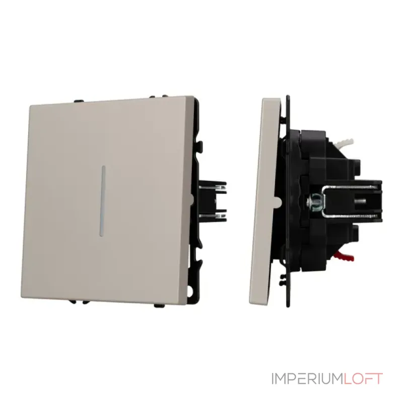 Выключатель 1 клавишный подсветка софт-тач SWT-MK01-SFPL-L-CA (250V 10A) Arlight 059424(1) Выключатель 1 клавишный подсветка софт-тач SWT-MK01-SFPL-L-CA (250V 10A) Arlight 059424(1)