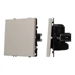 Механизм выключателя одноклавишный перекрёстный SWT-NOBE-MKX1-SFPL-CA (230V 10A) Arlight 059428