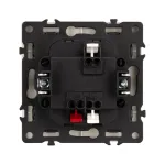 Выключатель проходной 1 клавишный подсветка софт-тач SWT-MKP1-SFPL-L-CA (250V 10A) Arlight 059430(1)