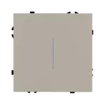 Механизм выключателя одноклавишный проходной LED SWT-NOBE-MKP1-SFPL-L-CA (230V 10A) Arlight 059430