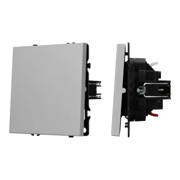 Выключатель проходной 1 клавишный софт-тач SWT-MKP1-SFPL-IS (250V 10A) Arlight 059433(1)