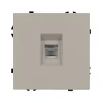 Розетка компьютерная софт-тач SCT-MPC1-SFPL-CA (RJ-45 CAT6) Arlight 059438(1)