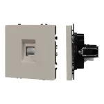 Механизм компьютерной розетки SCT-NOBE-MPC1-SFPL-CA (RJ-45 CAT6) Arlight 059438