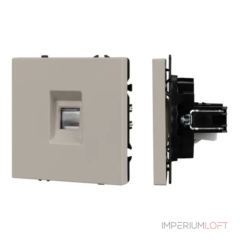 Механизм компьютерной розетки SCT-NOBE-MPC1-SFPL-CA (RJ-45 CAT6) Arlight 059438 Механизм компьютерной розетки SCT-NOBE-MPC1-SFPL-CA (RJ-45 CAT6) Arlight 059438