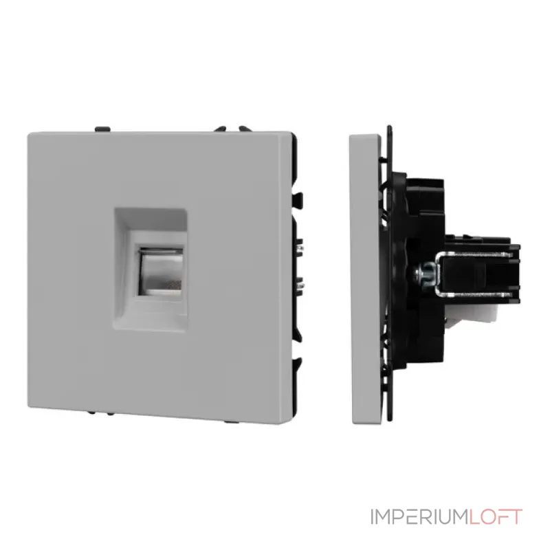 Розетка компьютерная софт-тач SCT-MPC1-SFPL-IS (RJ-45 CAT6) Arlight 059439(1) Розетка компьютерная софт-тач SCT-MPC1-SFPL-IS (RJ-45 CAT6) Arlight 059439(1)