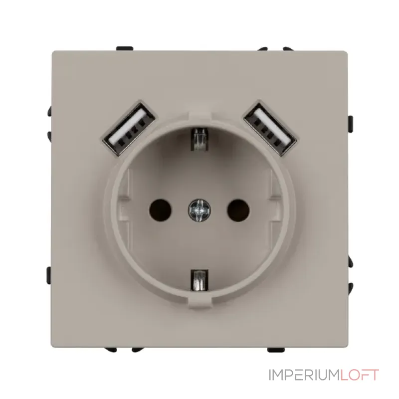 Розетка с заземлением со шторками с USB тип А+А софт-тач SCT-MUAA-SFPL-CA (250V 16A) Arlight 059442(1) Розетка с заземлением со шторками с USB тип А+А софт-тач SCT-MUAA-SFPL-CA (250V 16A) Arlight 059442(1)