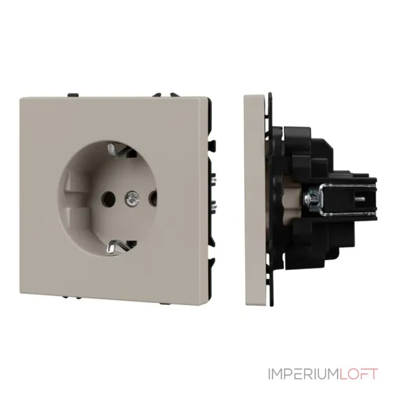 Механизм электрической розетки SCT-NOBE-MEU1-SFPL-CA (230V 16A) Arlight 059452 Механизм электрической розетки SCT-NOBE-MEU1-SFPL-CA (230V 16A) Arlight 059452