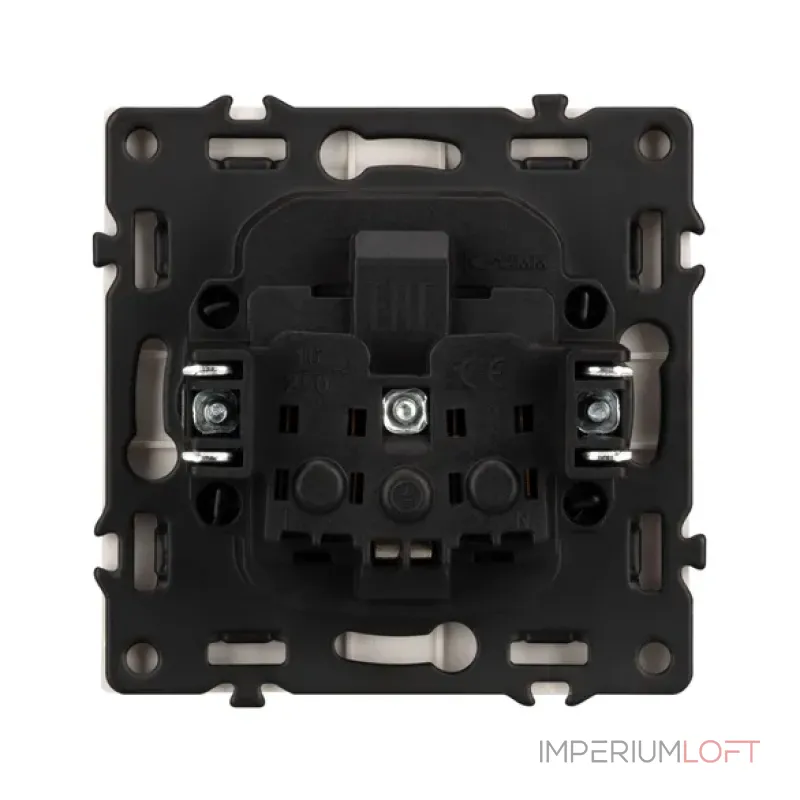 Розетка с заземлением со шторками софт-тач SCT-MEU-SFPL-IS (250V 16A) Arlight 059453(1)