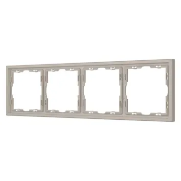 Рамка пластиковая FRM-NOBE-SFPL-4-CA Arlight 059460