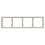 Рамка пластиковая FRM-NOBE-SFPL-4-CA Arlight 059460