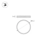 Фильтр LGD-ARTIFACT-DIFFUS-LENS-R49 (BK) Arlight 059718