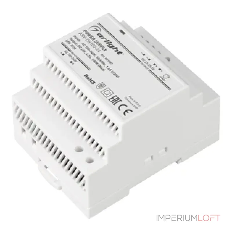 Блок питания ARV-DRS-100-24 (24V 4.2A 100W IP20 DIN-рейка) Arlight 059902