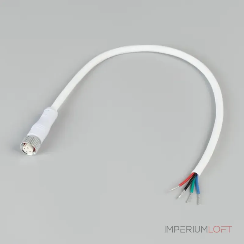 Коннектор питания ARL-WAVE-1615-CON-POWER-FEMALE-4PIN-WHT (IP67) Arlight 060093