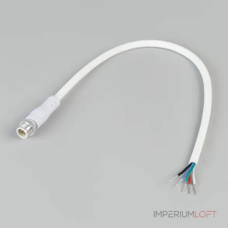 Коннектор питания ARL-WAVE-1615-CON-POWER-MALE-5PIN-WHT (IP67) Arlight 060104 Коннектор питания ARL-WAVE-1615-CON-POWER-MALE-5PIN-WHT (IP67) Arlight 060104