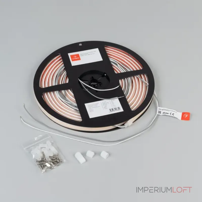 Светодиодная лента герметичная COB-PSW-X480-8mm 24V Warm3000 (6 W/m IP67 TWP100 5m CRI>90) Arlight 060452 (цена за метр, лот от 5 м)