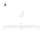 Трековый магнитный светильник Arlight ORIENT FLAT 060474
