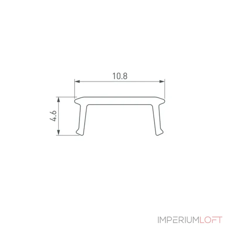 Экран SHELF-600-2000 OPAL Arlight 060587