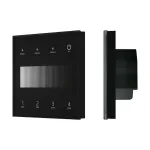 Сенсорная панель SMART-DALI-301-11-4G-3SC-DT6 Черная (230V встраиваемая 2.4G IARL IP20) Arlight 060789