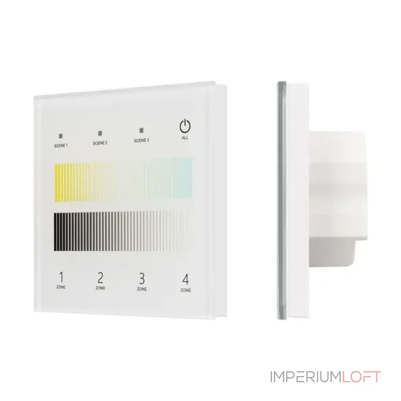 Сенсорная панель SMART-DALI-301-11-4G-3SC-DT8 Белая (230V встраиваемая 2.4G IARL IP20) Arlight 060791 Сенсорная панель SMART-DALI-301-11-4G-3SC-DT8 Белая (230V встраиваемая 2.4G IARL IP20) Arlight 060791