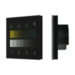 Сенсорная панель SMART-DALI-301-11-4G-3SC-DT8 Черная (230V встраиваемая 2.4G IARL IP20) Arlight 060792