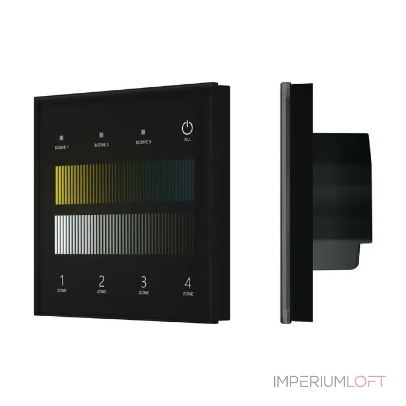 Сенсорная панель SMART-DALI-301-11-4G-3SC-DT8 Черная (230V встраиваемая 2.4G IARL IP20) Arlight 060792 Сенсорная панель SMART-DALI-301-11-4G-3SC-DT8 Черная (230V встраиваемая 2.4G IARL IP20) Arlight 060792