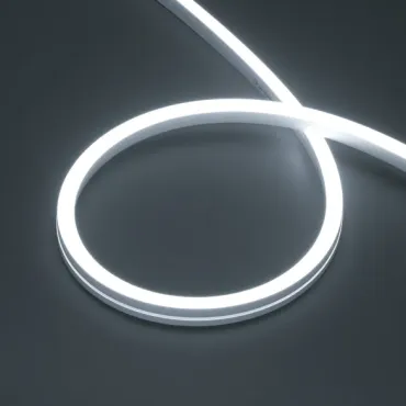 Светодиодная лента герметичная MOONLIGHT-PRO-SIDE-X320-12x17mm 48V White6000 (10 W/m IP67 30m wire x2 Вывод боковой) Arlight 061051 (цена за метр, лот от 30 м)