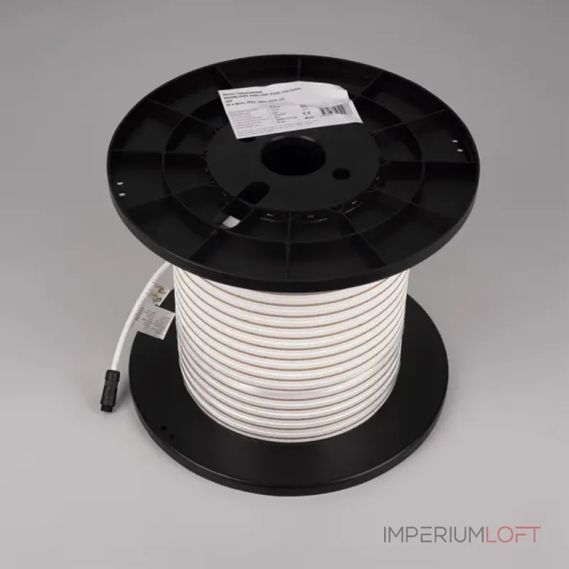 Светодиодная лента герметичная MOONLIGHT-PRO-TOP-X320-13x12mm 48V Warm3000 (9.6 W/m IP67 30m wire x2 Вывод боковой) Arlight 061055 (цена за метр, лот от 30 м)