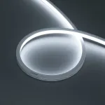 Светодиодная лента герметичная MOONLIGHT-PRO-TOP-X320-13x12mm 48V White6000 (9.6 W/m IP67 30m wire x2 Вывод боковой) Arlight 061056 (цена за метр, лот от 30 м)