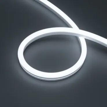 Светодиодная лента герметичная MOONLIGHT-PRO-SIDE-X320-12x24mm 48V White6000 (10 W/m IP67 30m wire x2 Вывод боковой) Arlight 061060 (цена за метр, лот от 30 м)