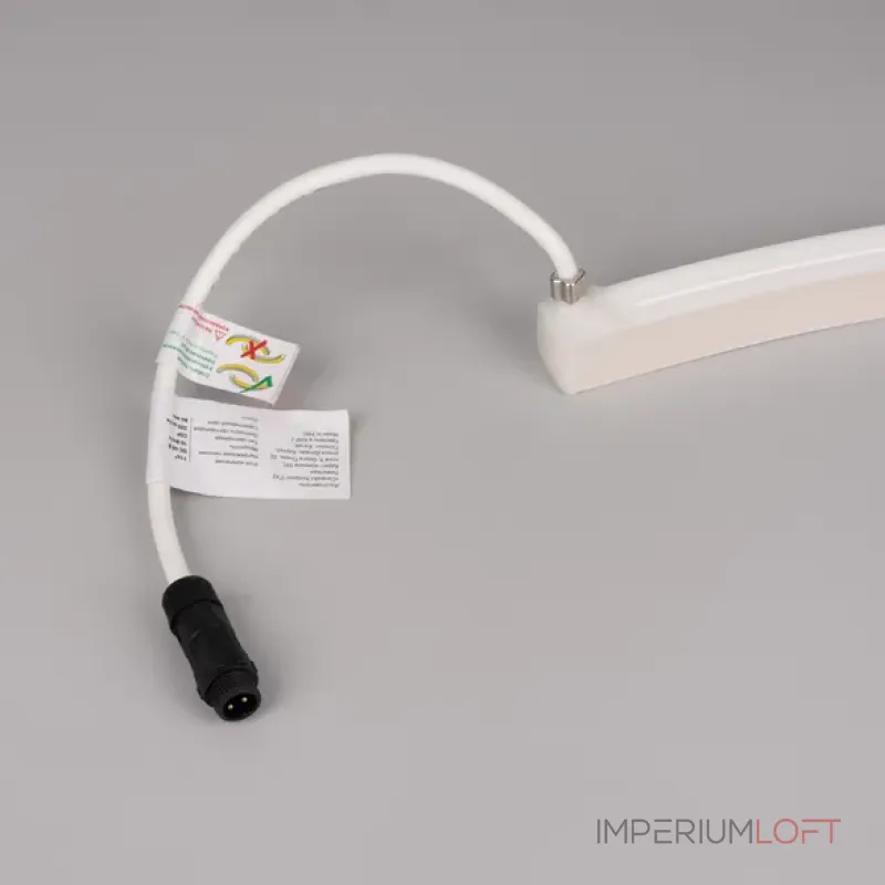 Светодиодная лента герметичная MOONLIGHT-PRO-TOP-X320-20x20mm 48V White6000 (10 W/m IP67 30m wire x2 Вывод боковой) Arlight 061075 (цена за метр, лот от 30 м)