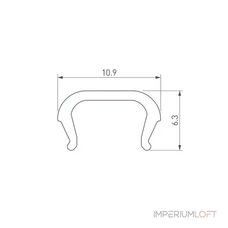 Экран LINE-D-1111-2000 OPAL Arlight 061086