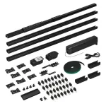 Карниз для штор с электроприводом CNK-M1-TY-RF-4M-BK (IP20) Arlight 061463