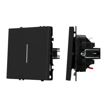 Механизм звонкового выключателя LED SWT-NOBE-MKR1-SFPL-L-BK (230V 10A) Arlight 061734 Механизм звонкового выключателя LED SWT-NOBE-MKR1-SFPL-L-BK (230V 10A) Arlight 061734