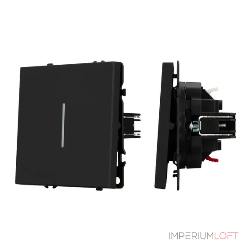 Механизм звонкового выключателя LED SWT-NOBE-MKR1-SFPL-L-BK (230V 10A) Arlight 061734 Механизм звонкового выключателя LED SWT-NOBE-MKR1-SFPL-L-BK (230V 10A) Arlight 061734
