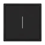 Механизм звонкового выключателя LED SWT-NOBE-MKR1-SFPL-L-BK (230V 10A) Arlight 061734