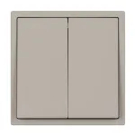 Выключатель звонковый 2 клавишный софт-тач SWT-MKR2-SFPL-CA (250V 10A) Arlight 061785(1)