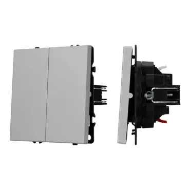 Выключатель звонковый 2 клавишный софт-тач SWT-MKR2-SFPL-IS (250V 10A) Arlight 061786(1) Выключатель звонковый 2 клавишный софт-тач SWT-MKR2-SFPL-IS (250V 10A) Arlight 061786(1)