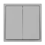 Механизм звонкового выключателя двухклавишный SWT-NOBE-MKR2-SFPL-IS (230V 10A) Arlight 061786