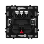 Механизм выключателя трехклавишный непроходной SWT-NOBE-MK03-SFPL-WH (230V 10A) Arlight 061801