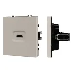 Механизм HDMI розетки SCT-NOBE-MHD1-SFPL-CA Arlight 061842
