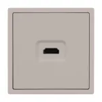 Механизм HDMI розетки SCT-NOBE-MHD1-SFPL-CA Arlight 061842
