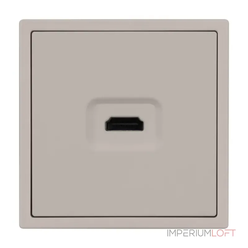 Механизм HDMI розетки SCT-NOBE-MHD1-SFPL-CA Arlight 061842