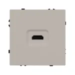 Механизм HDMI розетки SCT-NOBE-MHD1-SFPL-CA Arlight 061842