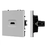 Механизм HDMI розетки SCT-NOBE-MHD1-SFPL-IS Arlight 061845